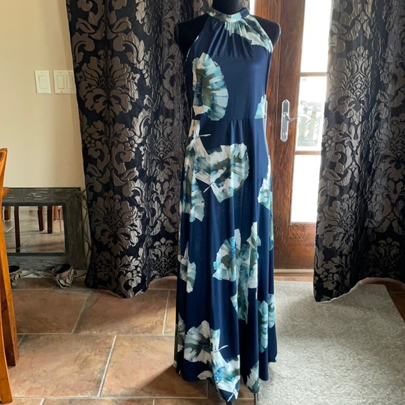 *NWT* High Neck Maxi Dress - Picture 1 of 6
